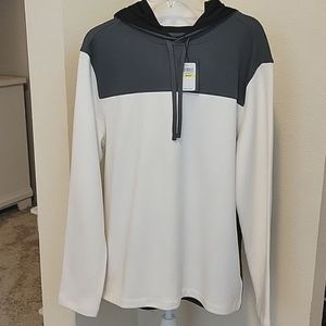 DKNY MEN'S HOODED PULLOVER...NWT